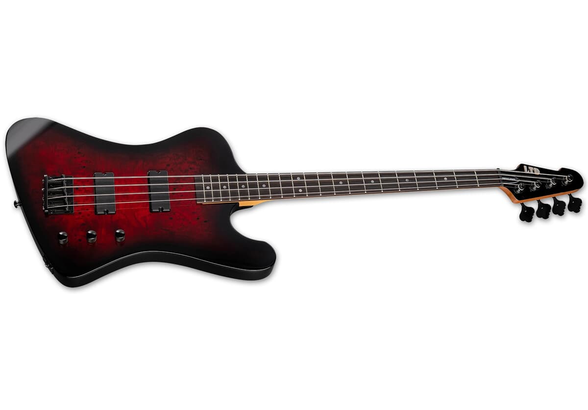 Phoenix 204DX Red Burst 4-String E-Bass