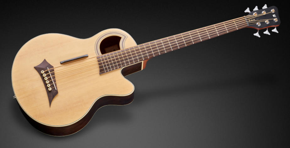 RB Alien Deluxe, 6-String - Natural Transparent Satin  "B-Stock"