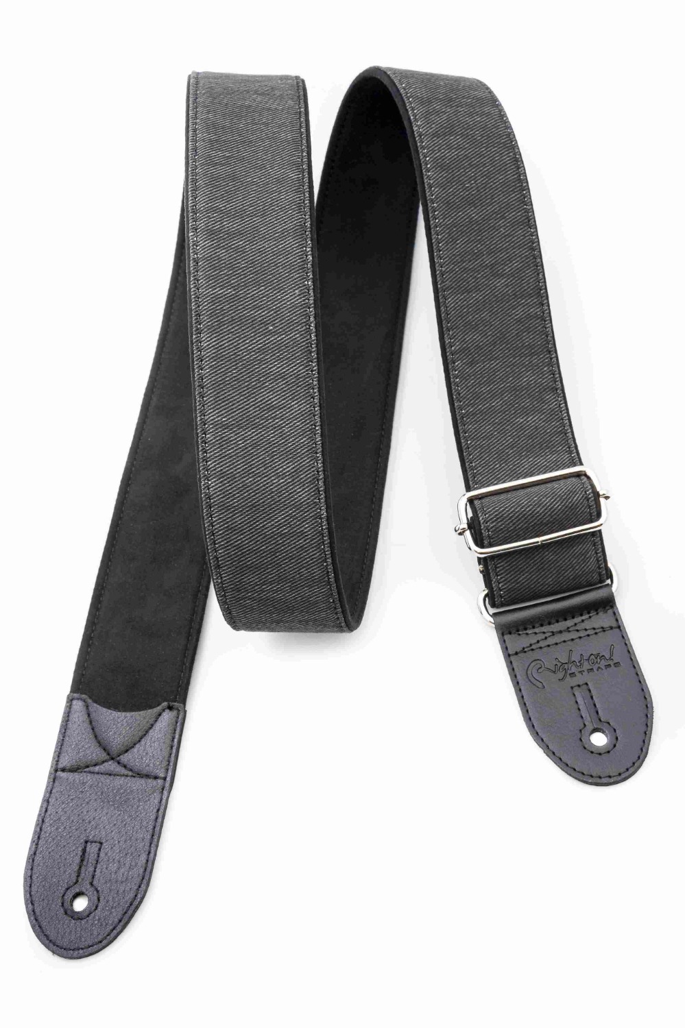 Denim-50 Black Guitar Strap