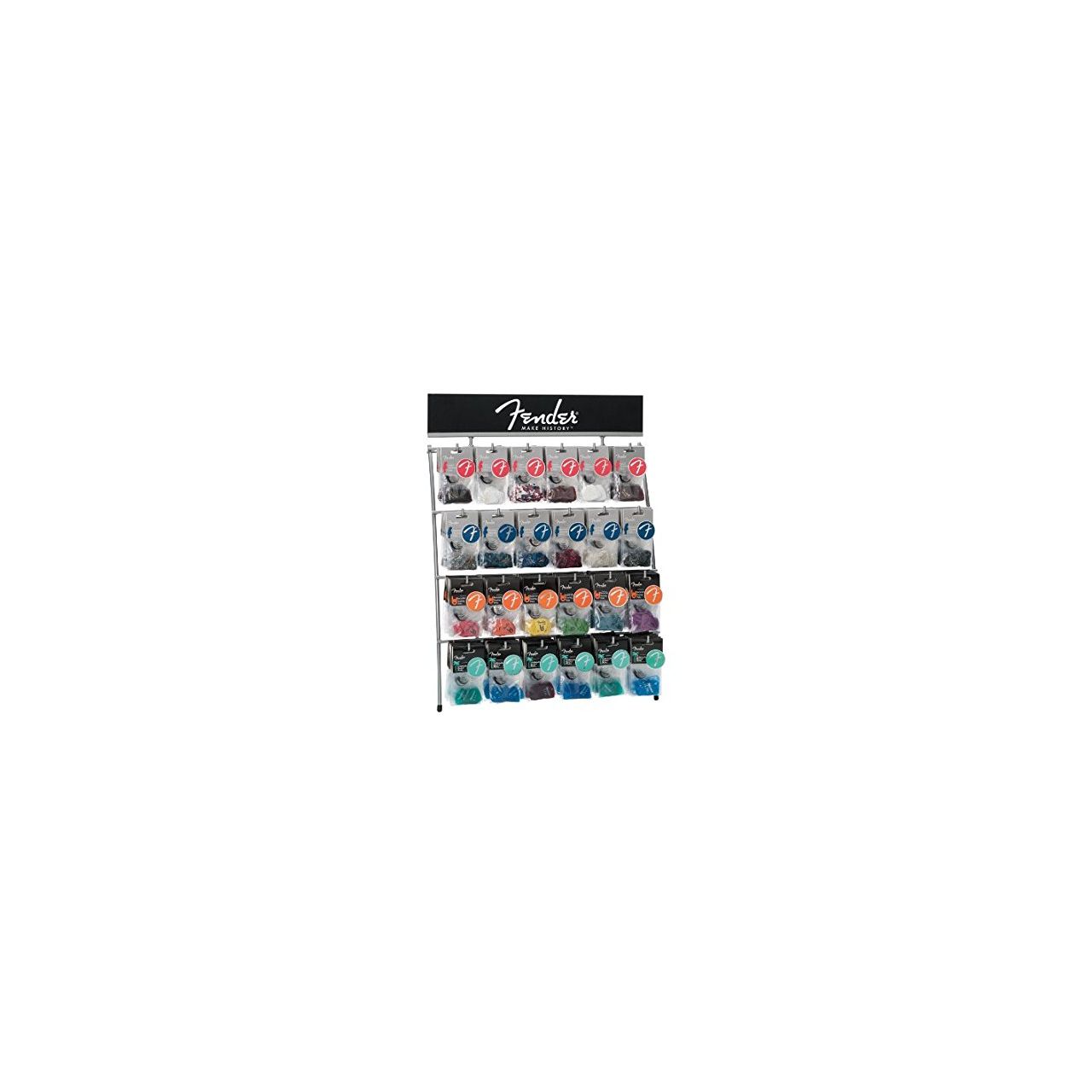 Fender® Pick Display empty, (use as Slat Wall/Peg Board/Counter Top) FREE w/any 144 Picks