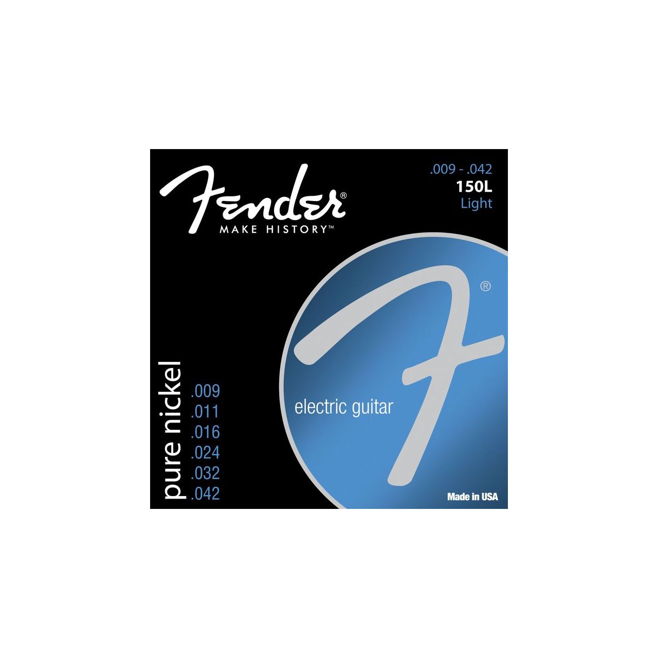 150L Pure Nickel Ball End Saiten 009-042