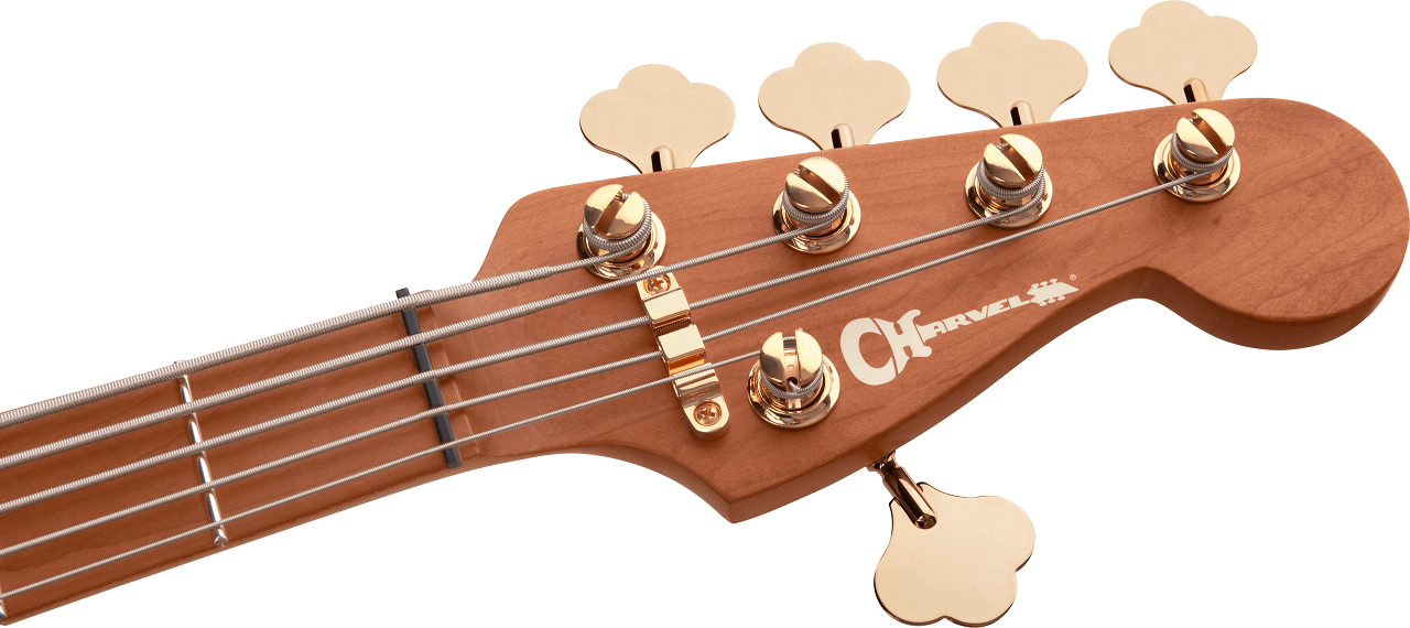 Pro-Mod San Dimas® Bass JJ V, Caramelized Maple Fingerboard, Lambo Green Metallic