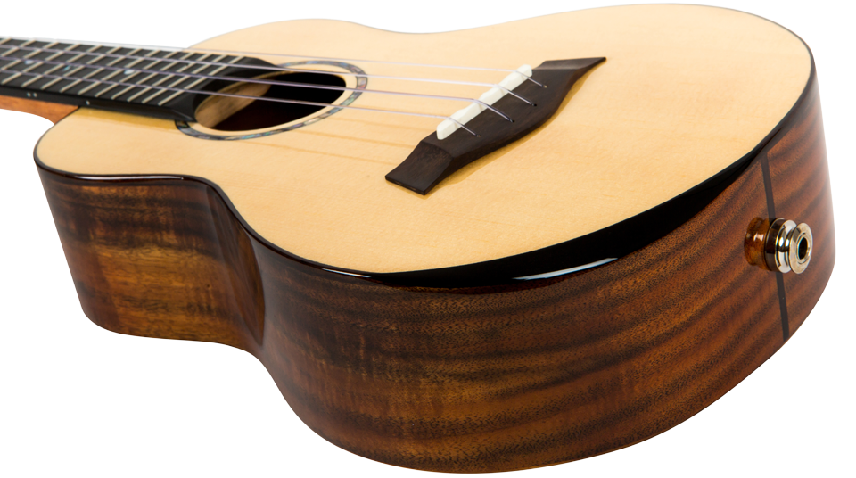 Voyager EQ-A Concert Ukulele vollmassiv