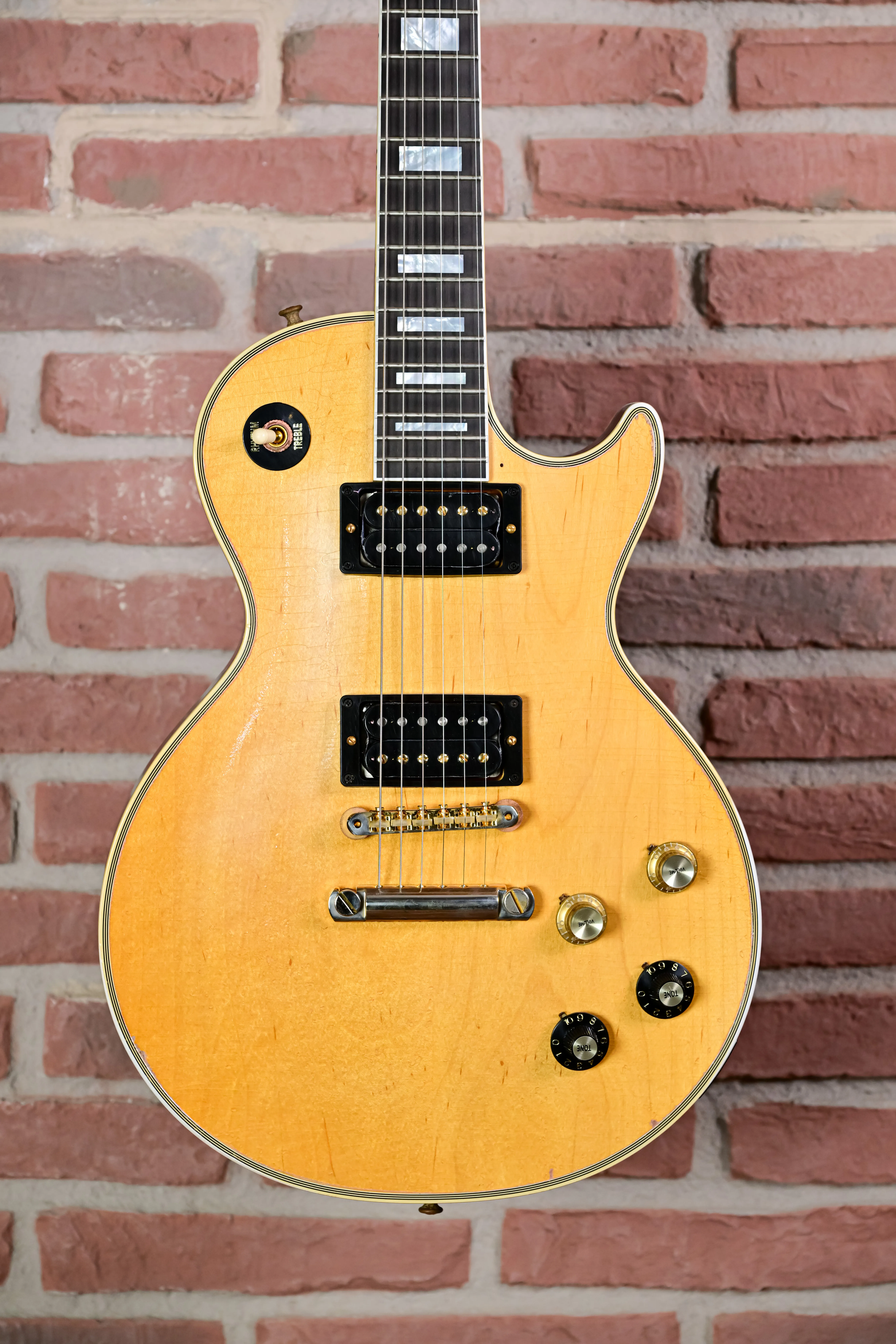 Mick Ronson 1968 Les Paul Custom Collector's Edition - Antique Natural