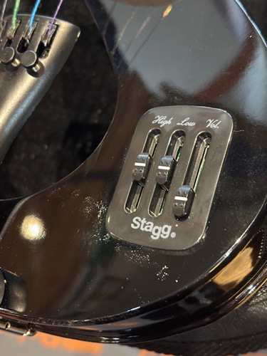 4/4 Silent Violinen Set mit Softcase (gebraucht)