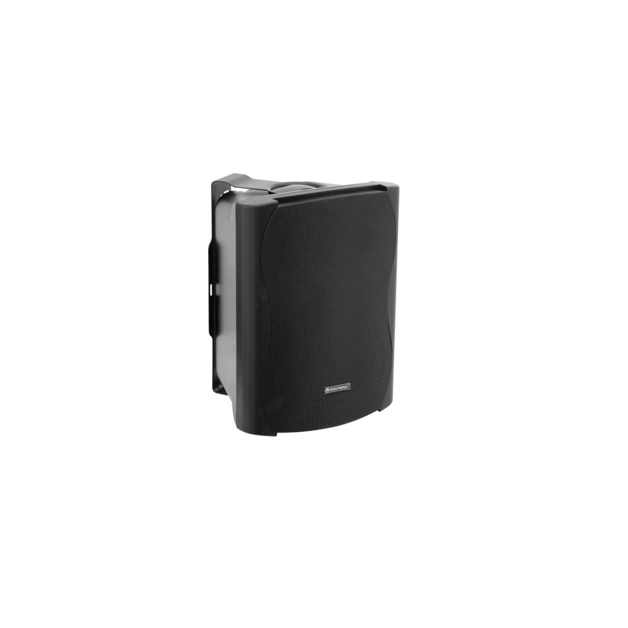 Omnitronic C-60A - Aktives 2-Wege-Lautsprecherpaar mit Halterung, 6,5"-Tieftönern und 60 W RMS