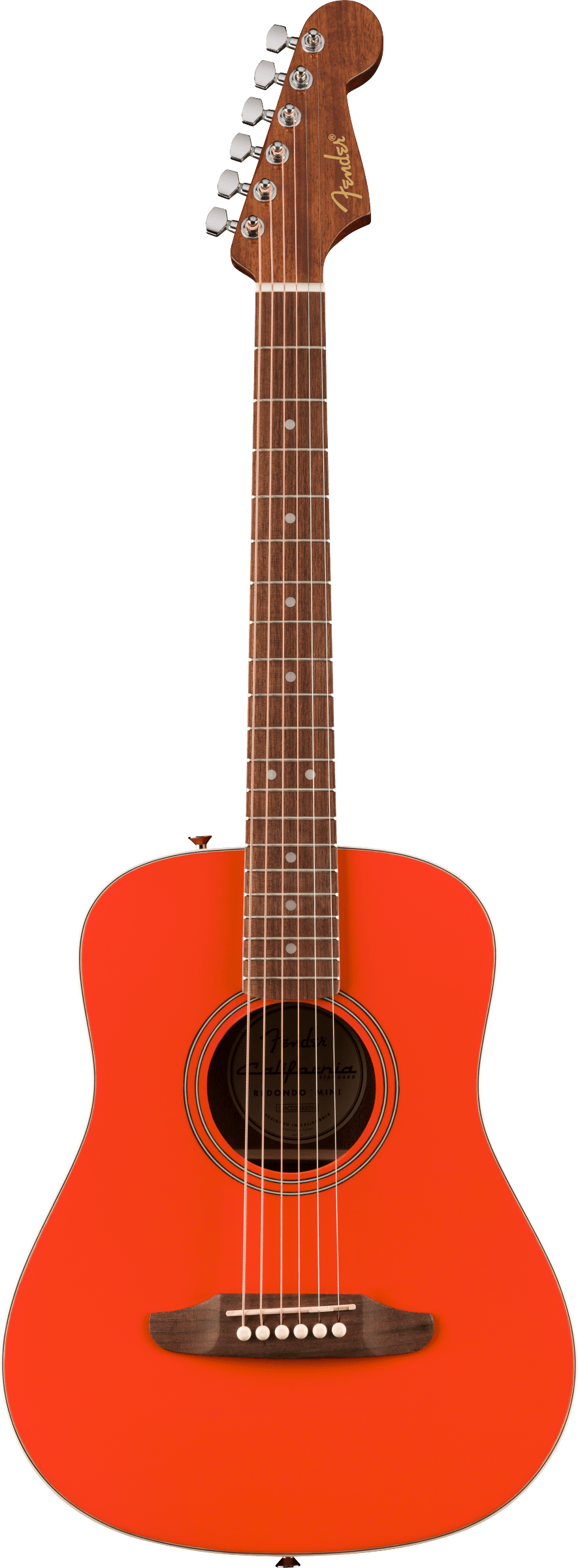 California Standard Redondo Mini Spruce Top Fiesta Red