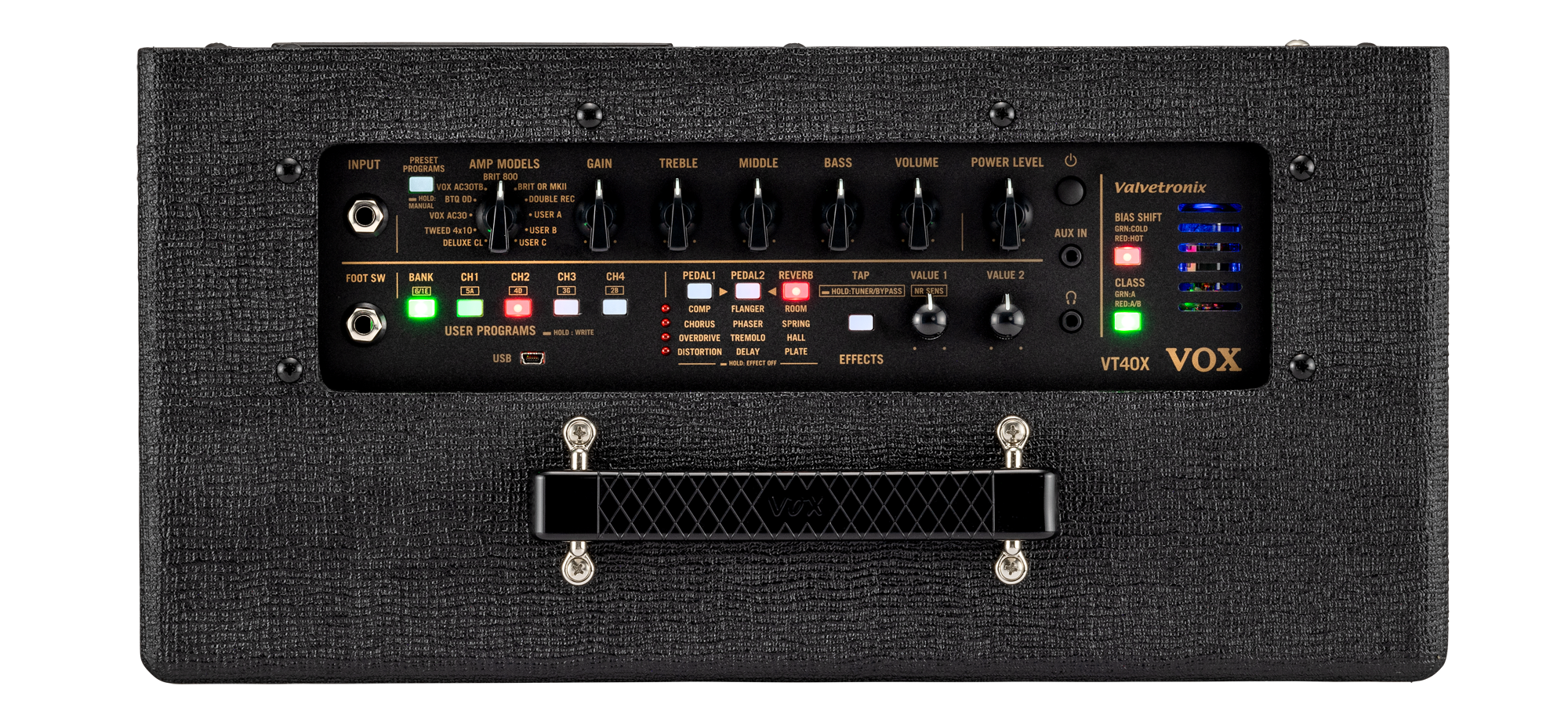 VT40X Valvetronix 40 Classic Blue Modellingcombo