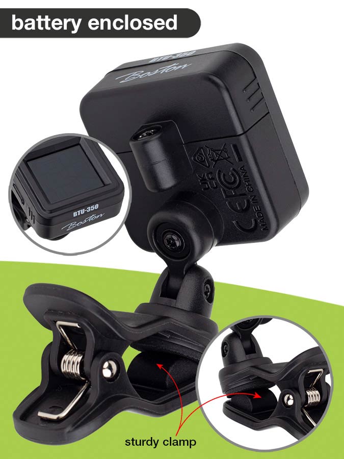 Chromatic Clip Tuner BTU-350 