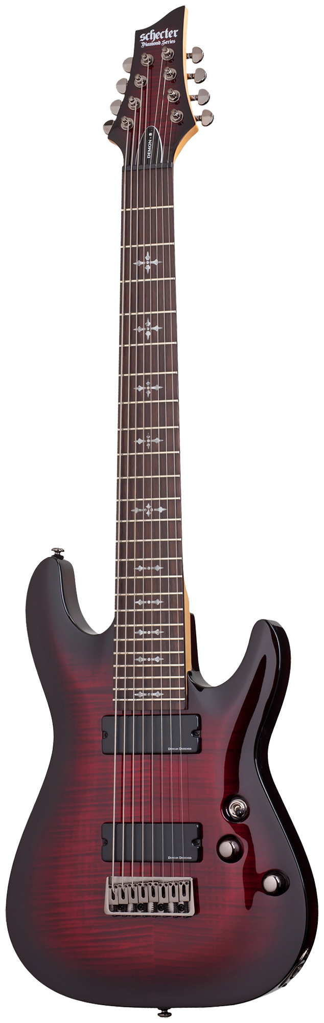Demon 8 Crimson Red  Burst