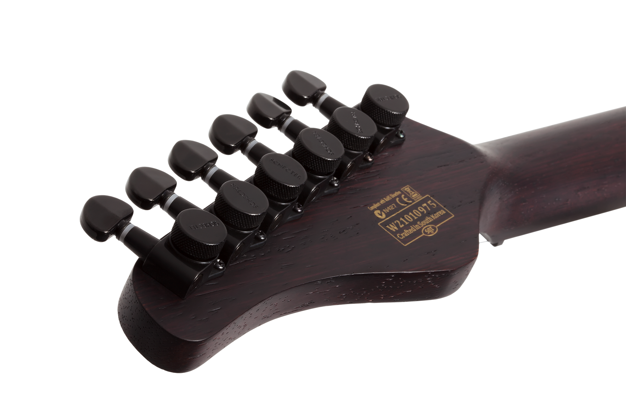 Sun Valley Super Shredder Exotic Black Limba E-Gitarre