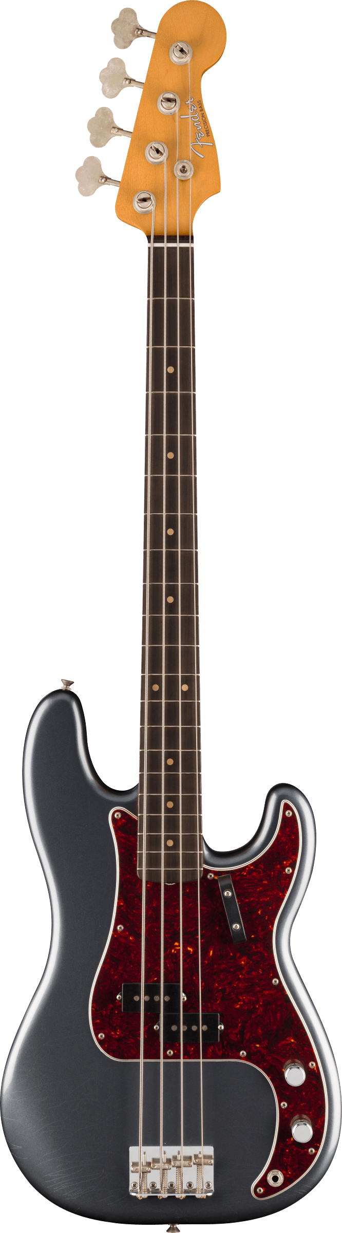 Vintera II Road Worn '60s Precision Bass Charcoal  Frost Metallic
