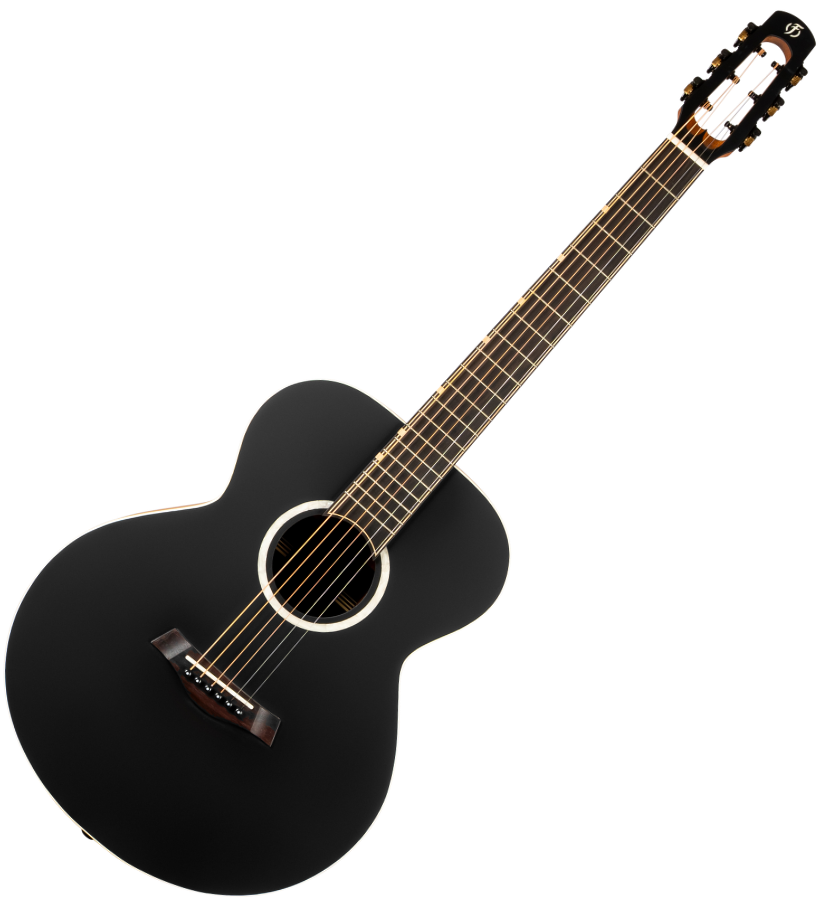 PIXI BK Acoustic Travel Guitar