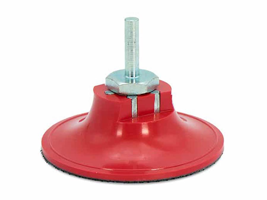 Rhyno plate and drill adapter for 80 mm polishing sponges Rhyno plate and drill adapter for 80 mm polishing sponges