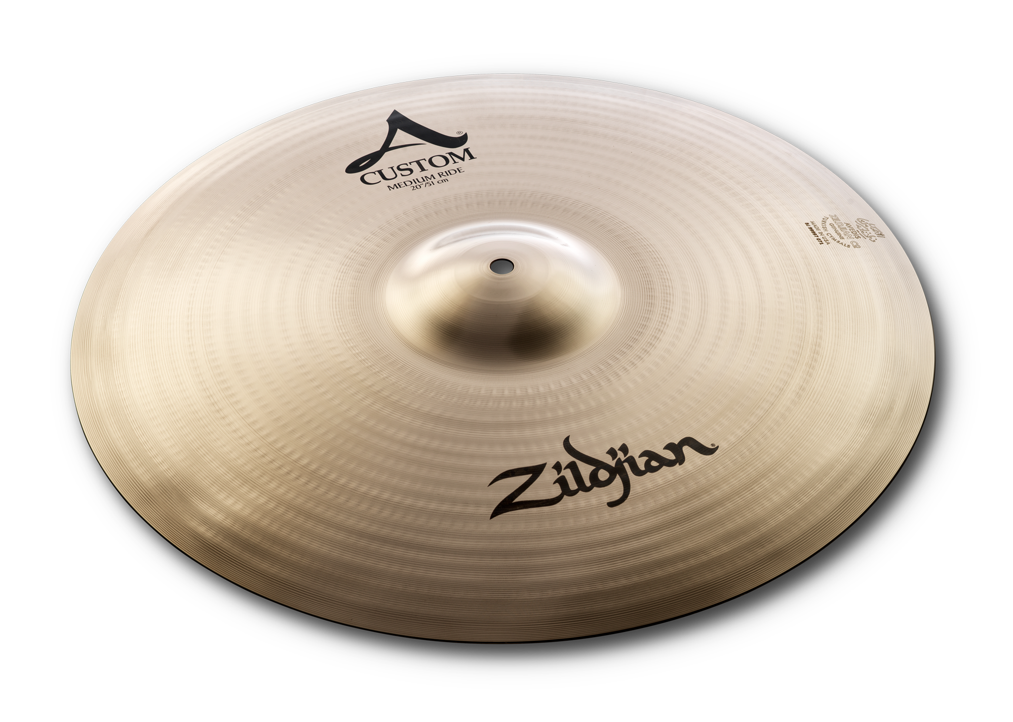 20" Ride medium Zildjian A-Custom "Showroom Modell"