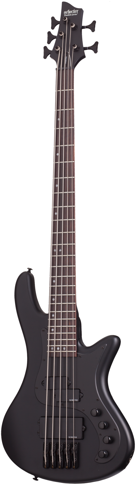 Stiletto Stealth-5 Bass Satin Black