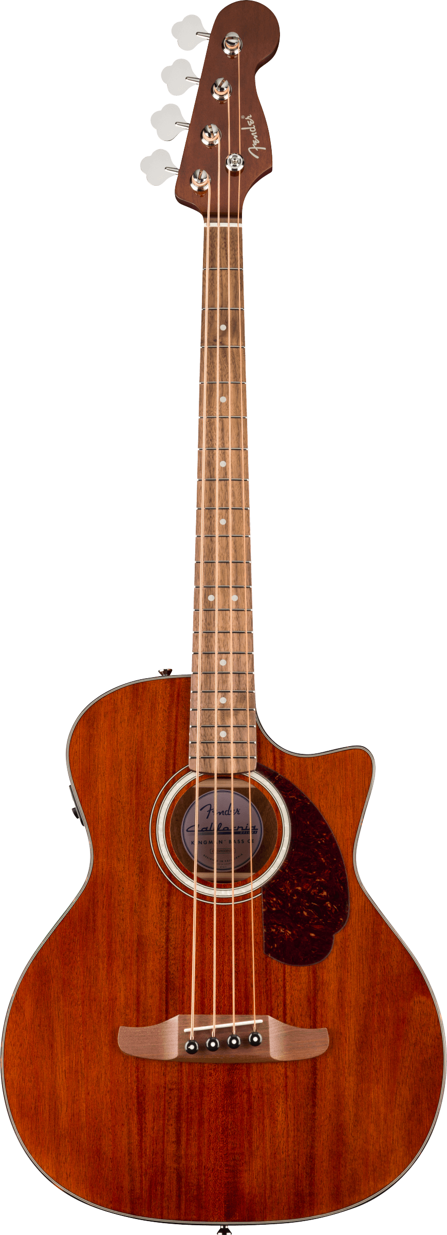 CA DLX Kingman Bass CE Natural Mahogany