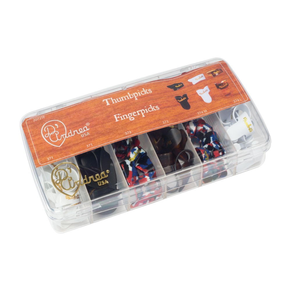 Thumb & Finger Picks (2072TF), 72 pcs Assorted Pick Kit