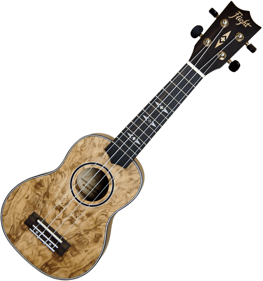 DUS410 QA Quilted Ash Soprano Ukulele