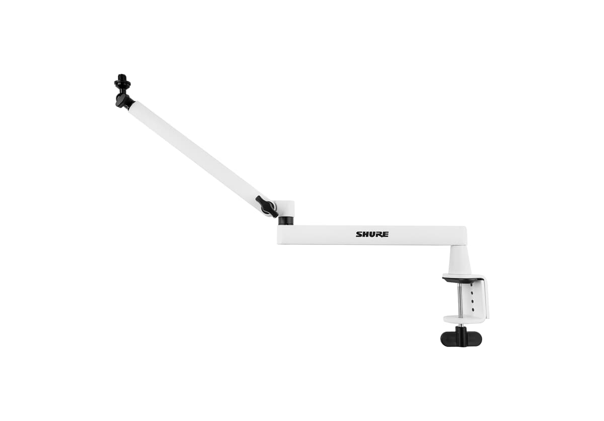 Low-Profile Desktop-Boomarm - Weiß