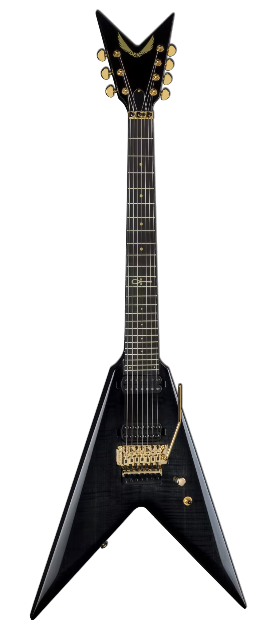 Karl Sanders V 7 String Transparent Black