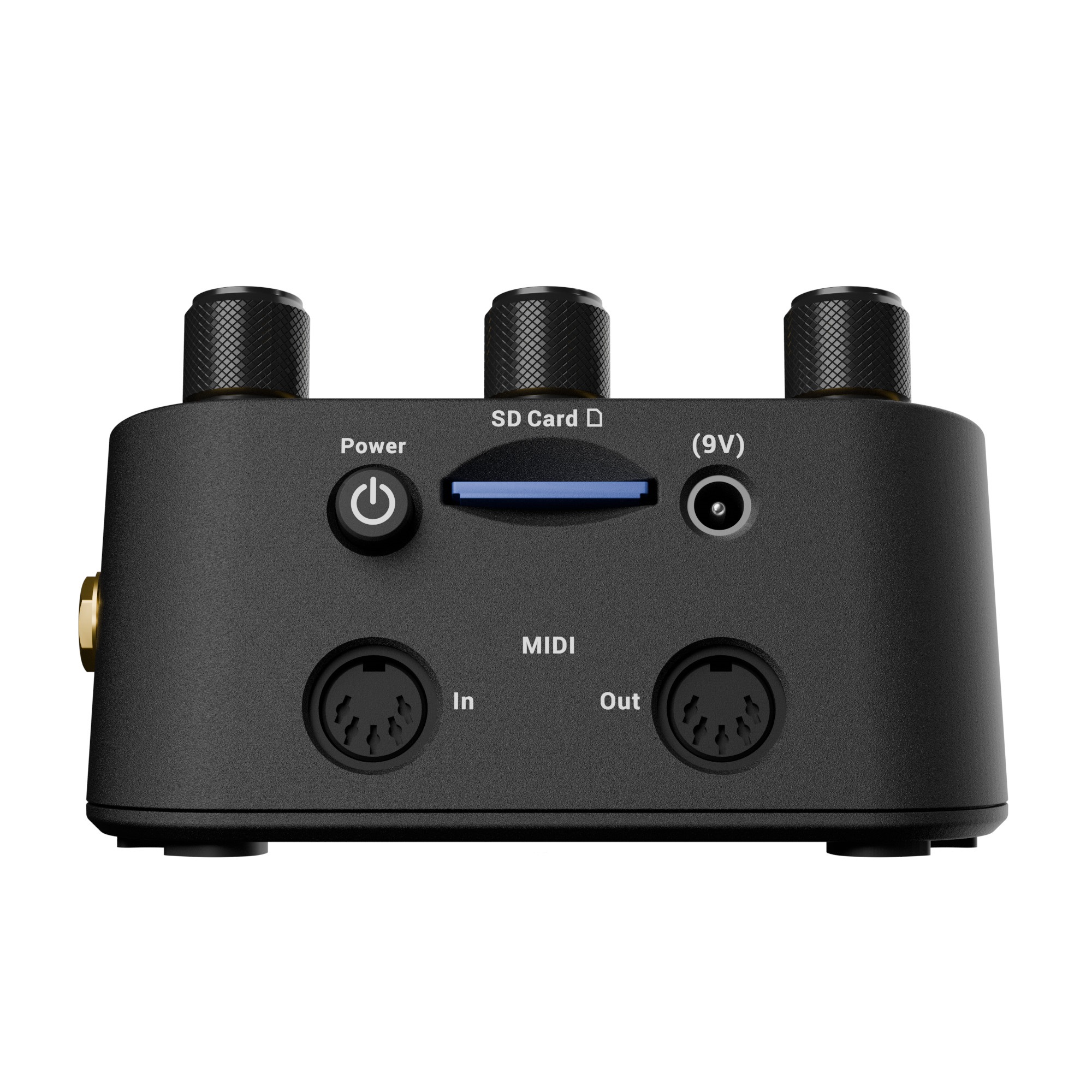 BeatBuddy 2 Rückseite mit allen Ein- und Ausgängen