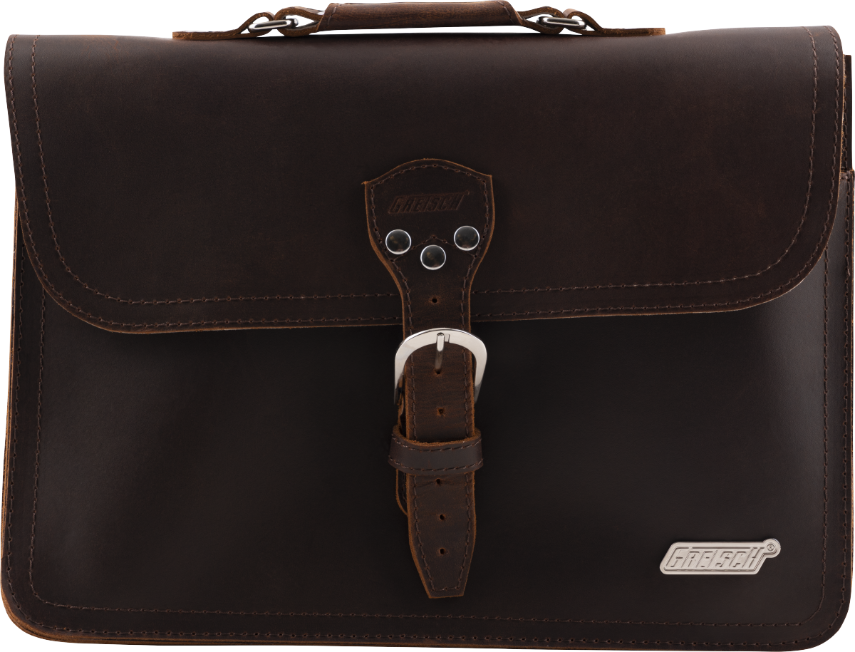 Limited Edition Leather Laptop Bag, Brown