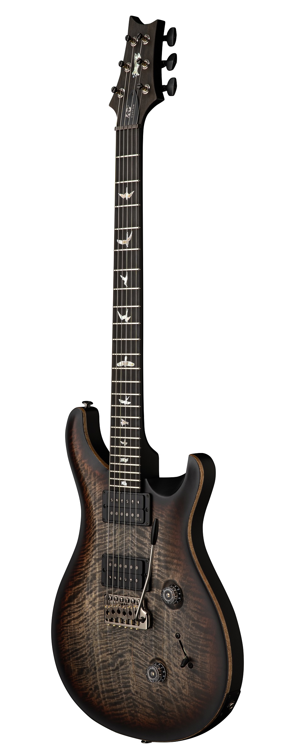 40th Anniversary Custom 24 Satin Limited Edition Charcoal   Tri-Color Burst