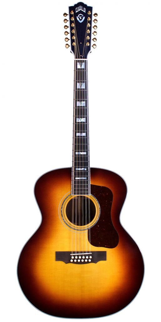 F-512E 12-Saiter mit LR Baggs in Antique Sunburst   