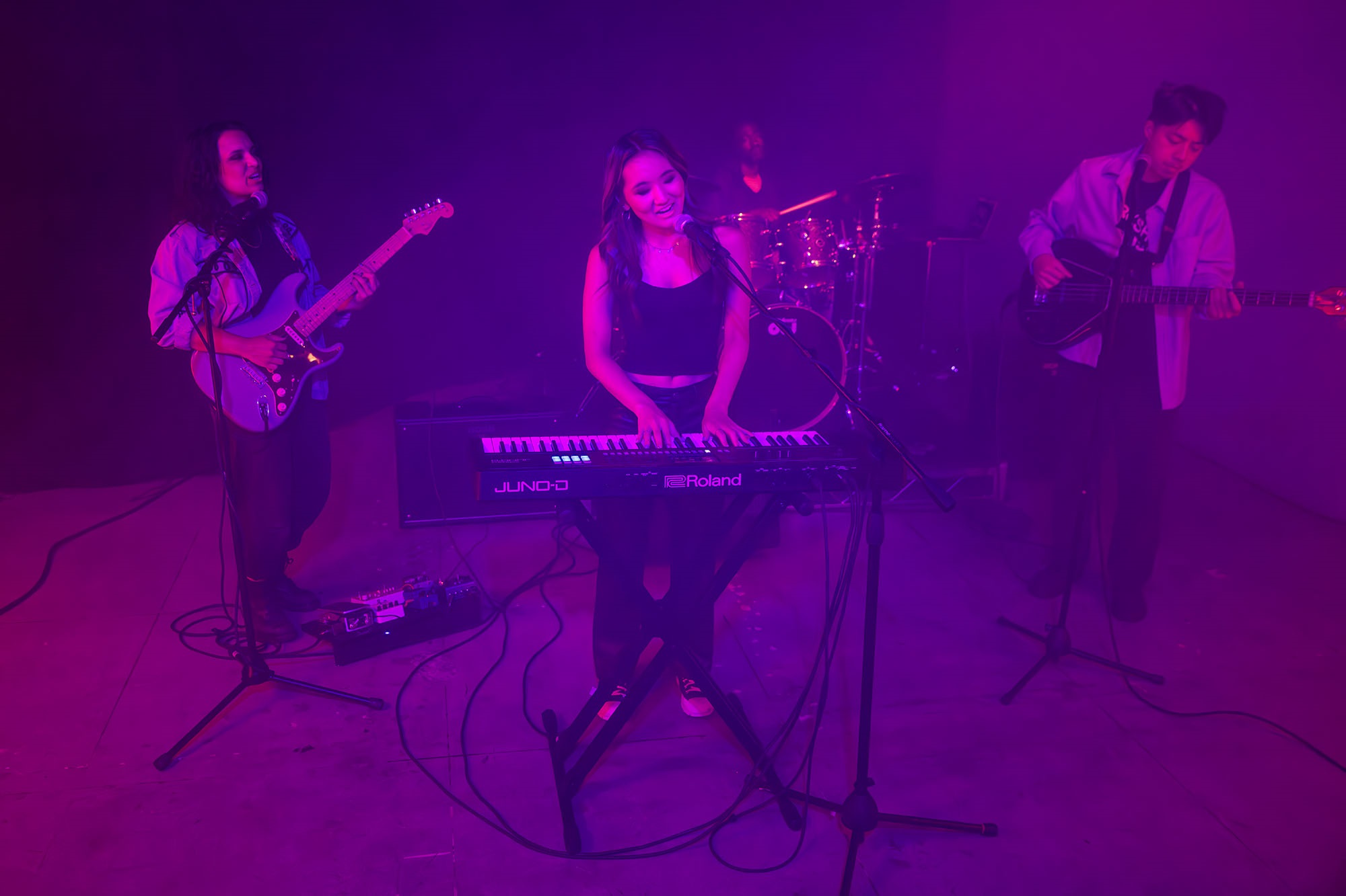 Roland JUNO-D6 Synthesizer Studioaufnahme