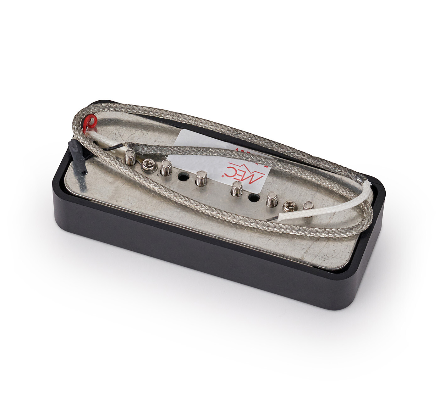 Vintage P90 Soapbar Guitar Pickup Bridge - Black