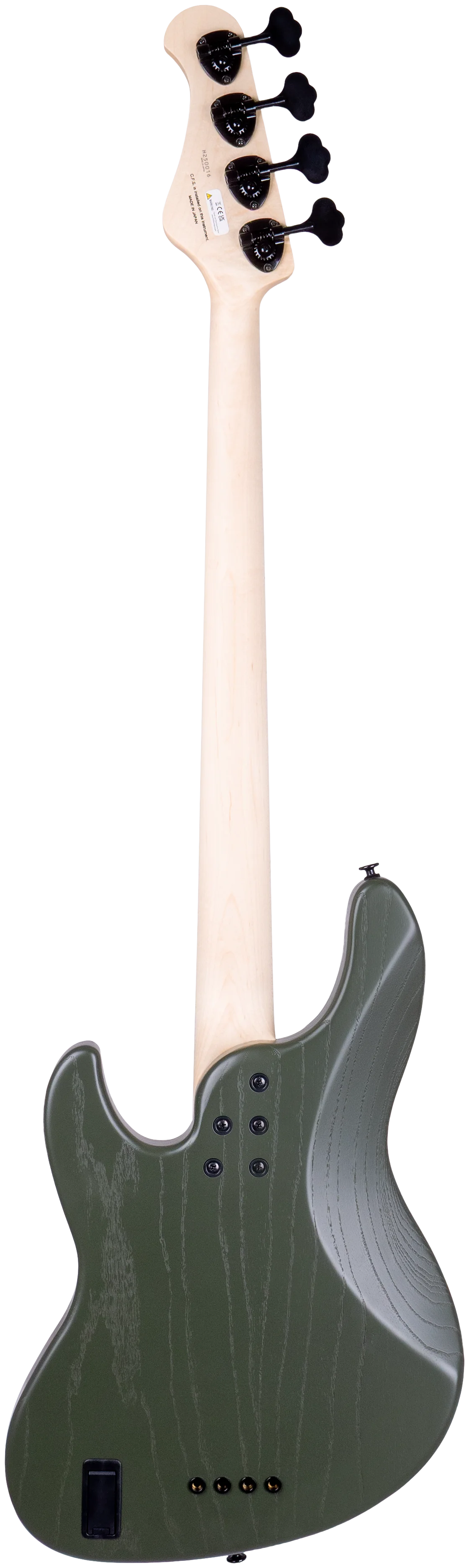 J-Standard Mighty Jazz DE Open Pore Olive Green E-Bass