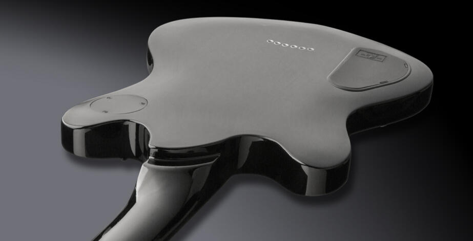 D-Series Artist Line William DuVall Talisman, Seymour Duncan Pickups - Solid Black High Polish