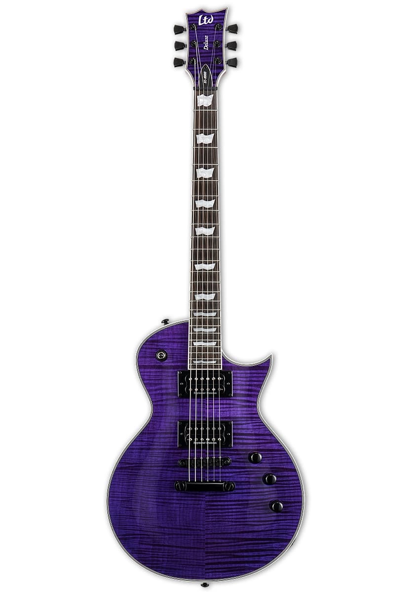 EC-1000 FMSTP Flamed Maple See Thru Purple E-Gitarre