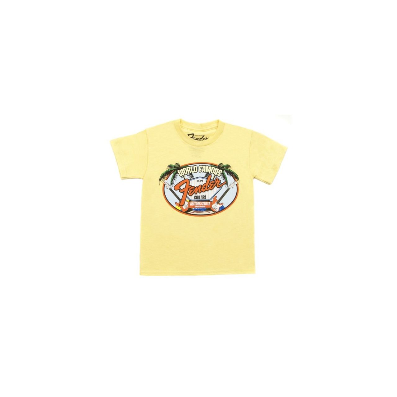 World Famous Visitor's Center Youth T-Shirt, Yellow,  2 Jahre