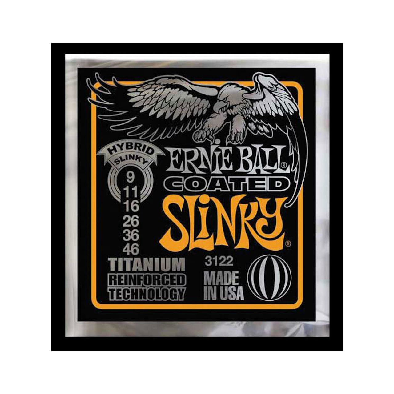 EB3122 Power Slinky Coated Titanium 009"-046"