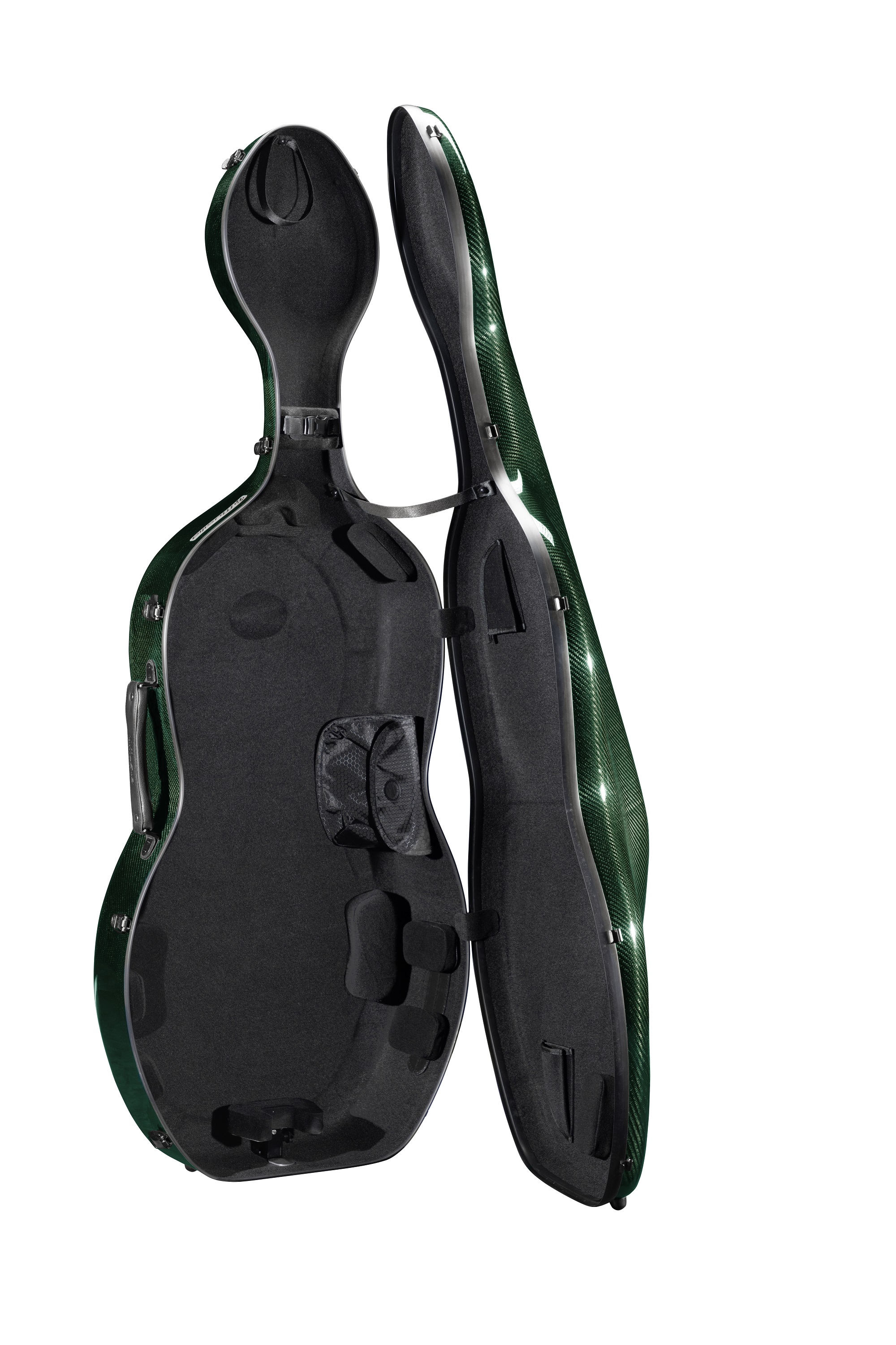 S2 Cello Case Transparent Green