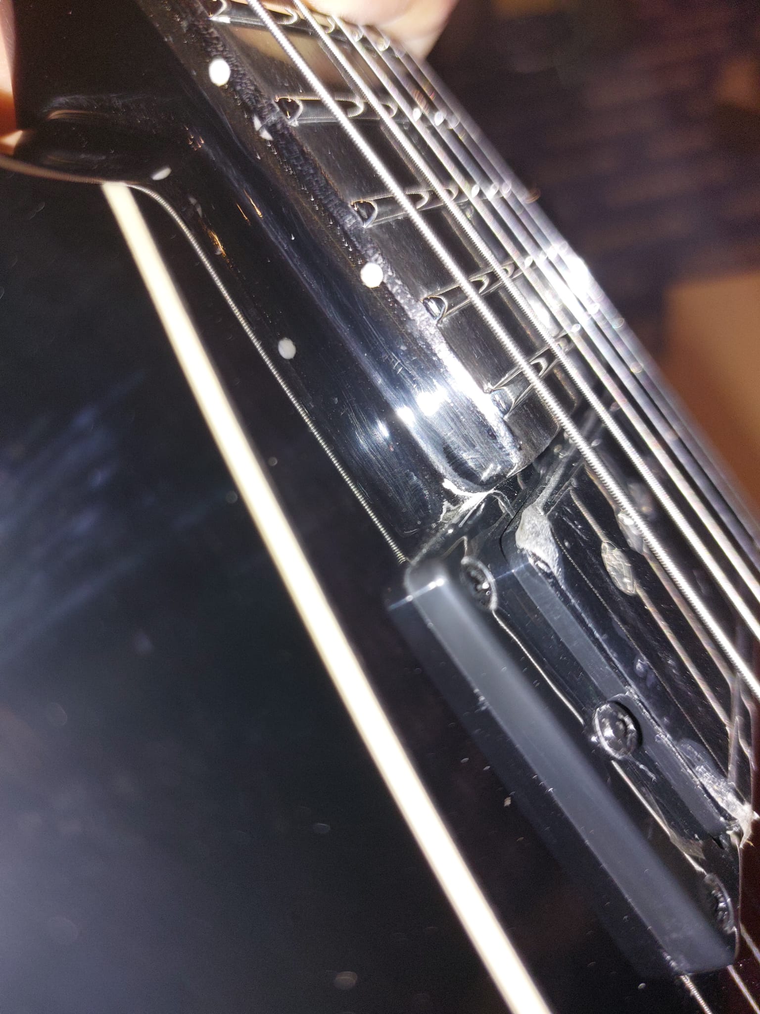 D-Series Artist Line Devin Townsend Stormbender (Fishman Fluence) - Nirvana Black Transparent High P