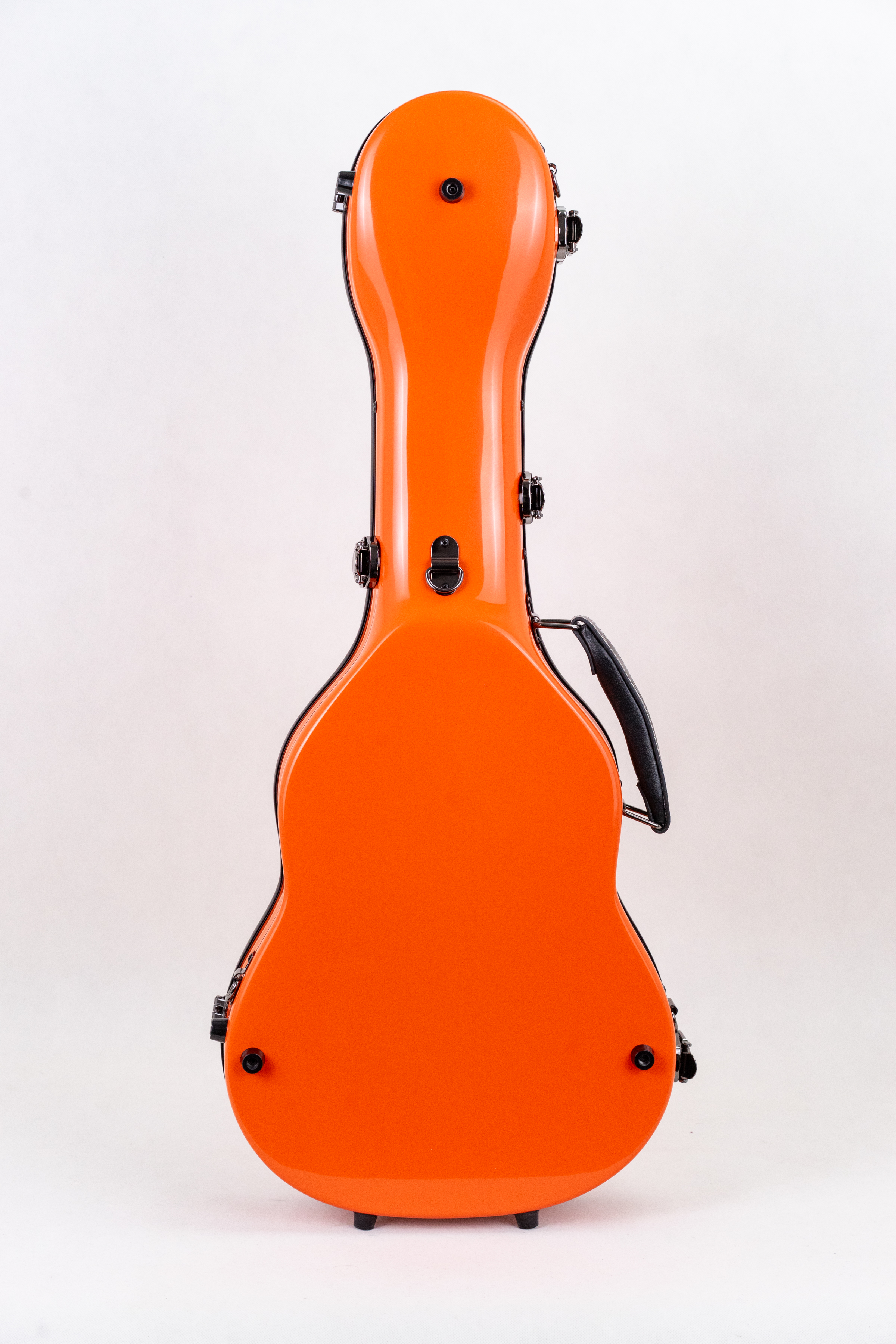 Premium Fiberglas Baritone Ukulele-Koffer Orange