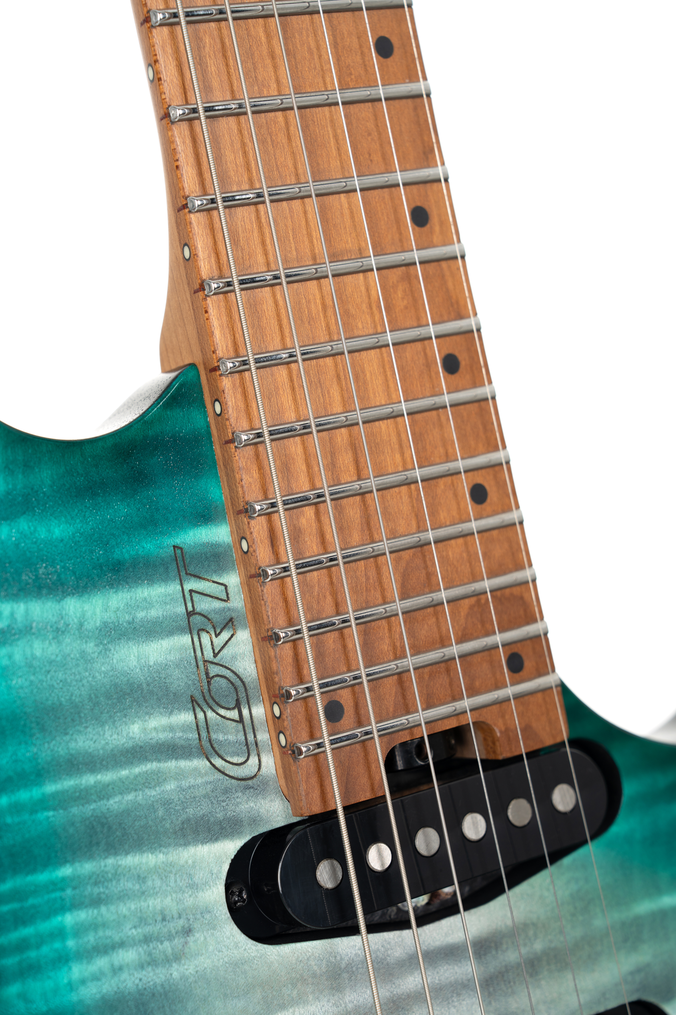 Space G6TR Headless E-Gitarre Semi Gloss Lagoon