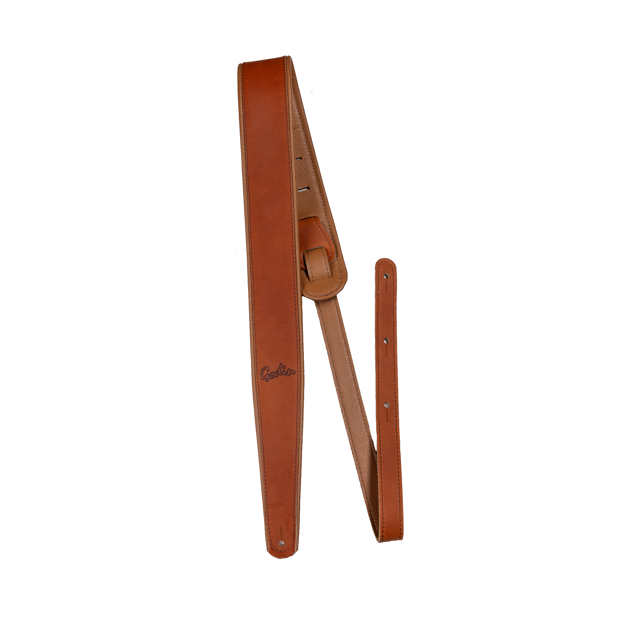 Brown Leather Felt  Pad Strap