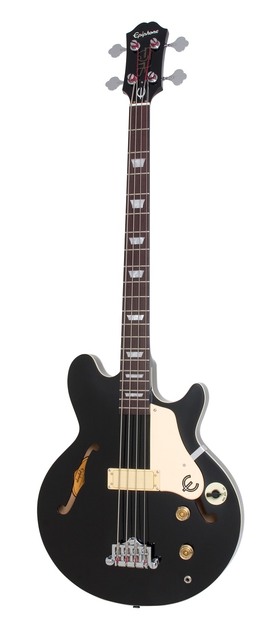 Jack Casady E-Bass Ebony Ch Hardware - E-Bass 4-Saiter