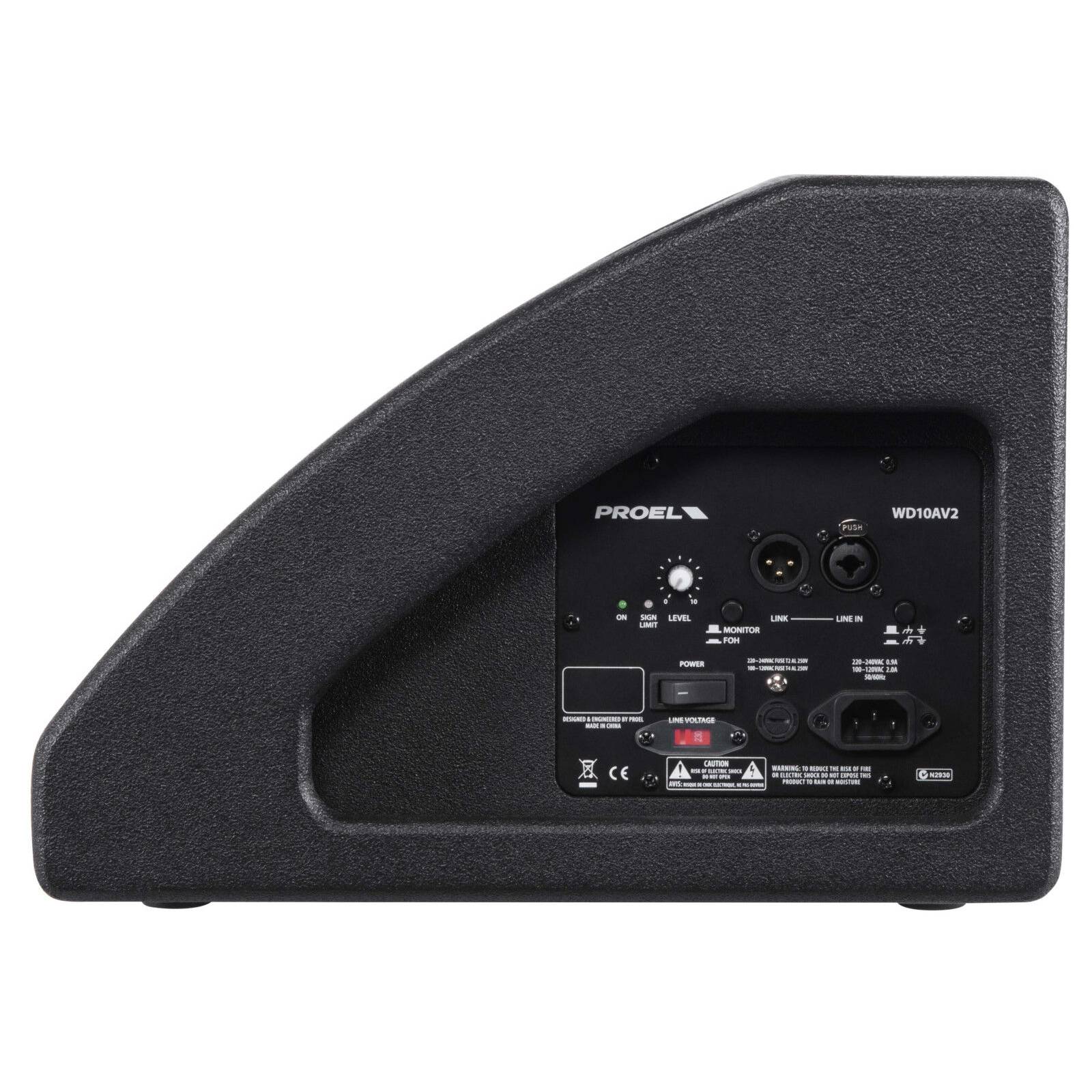 WD10AV2 - Aktiver 2-Wege Stagemonitor