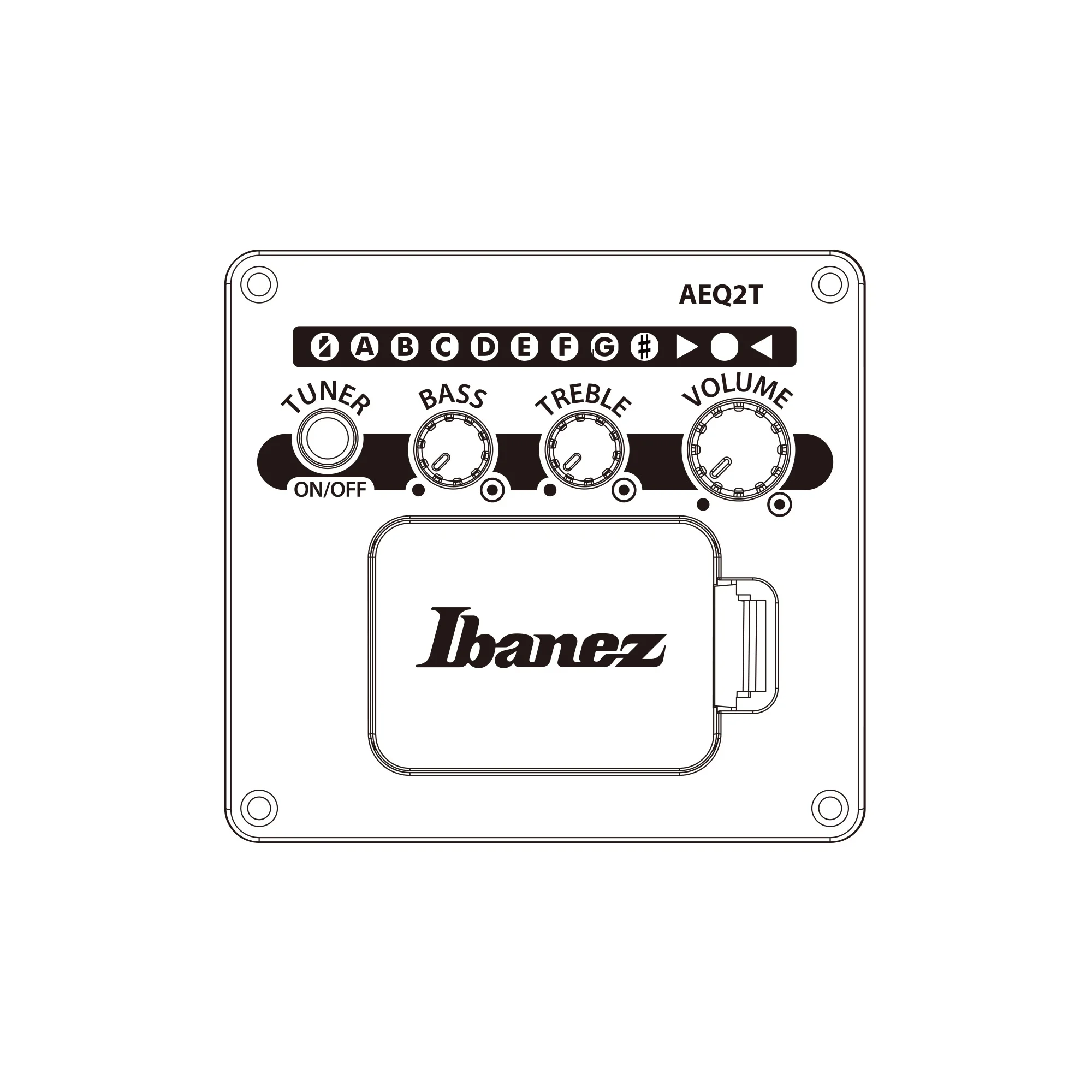 TCY10PA-CBS Acoustic Electric Guitar