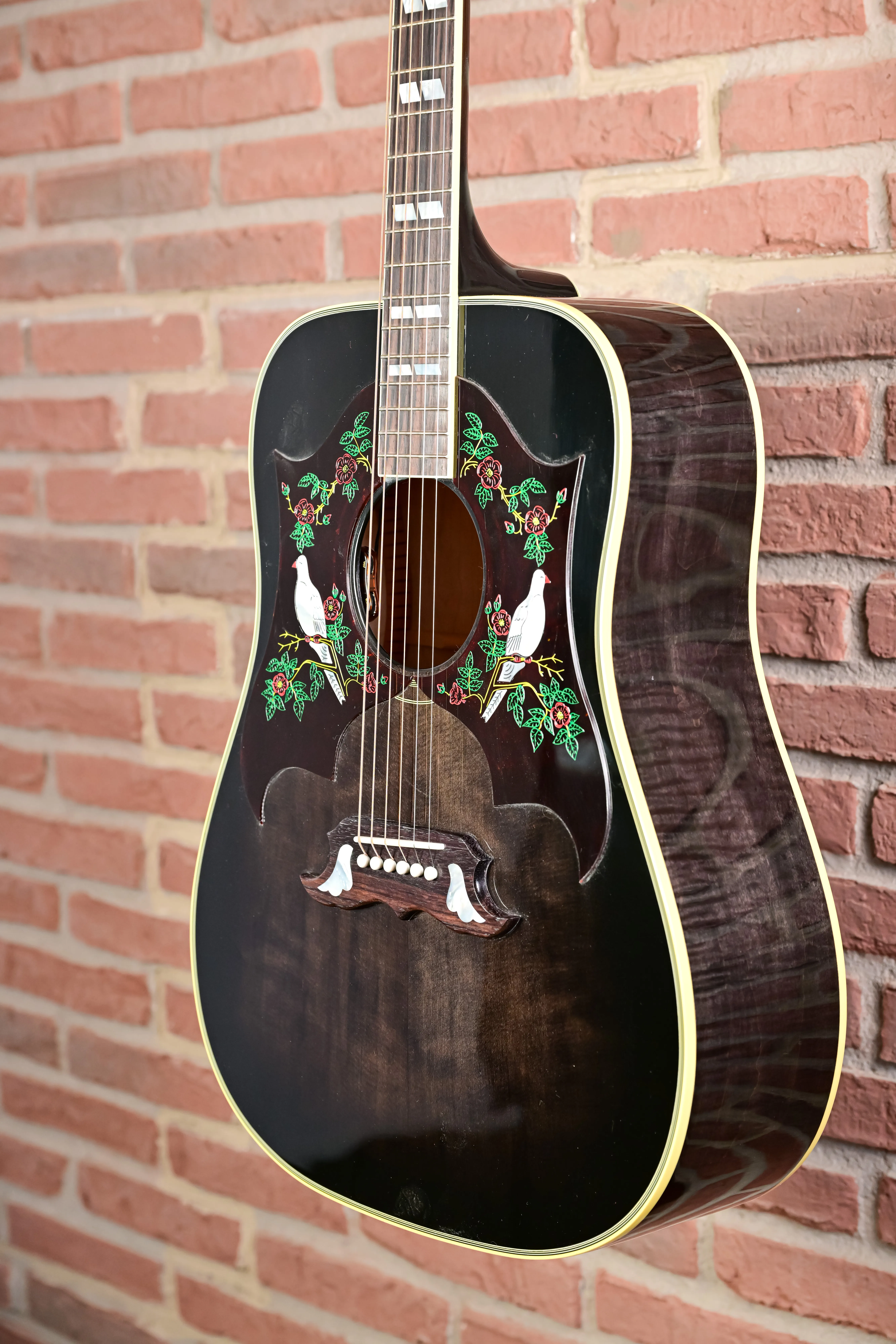 Gibson Custom M2M Dove - Steg und Stegeinlage