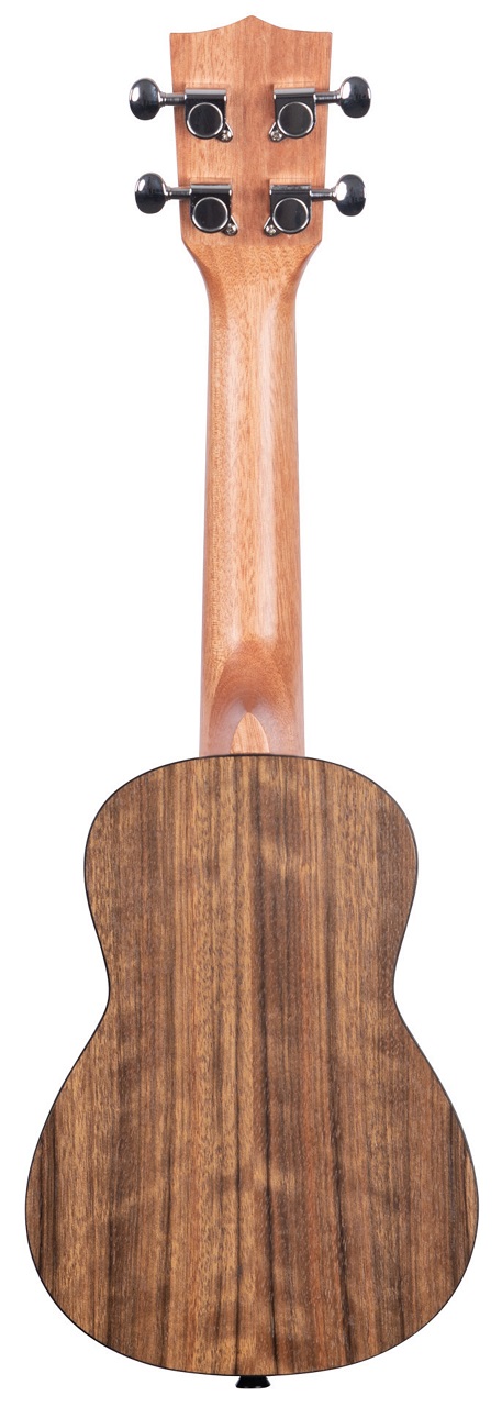 KA-PWS - Pacific Walnut Soprano Ukulele, with Bag (UB-S)