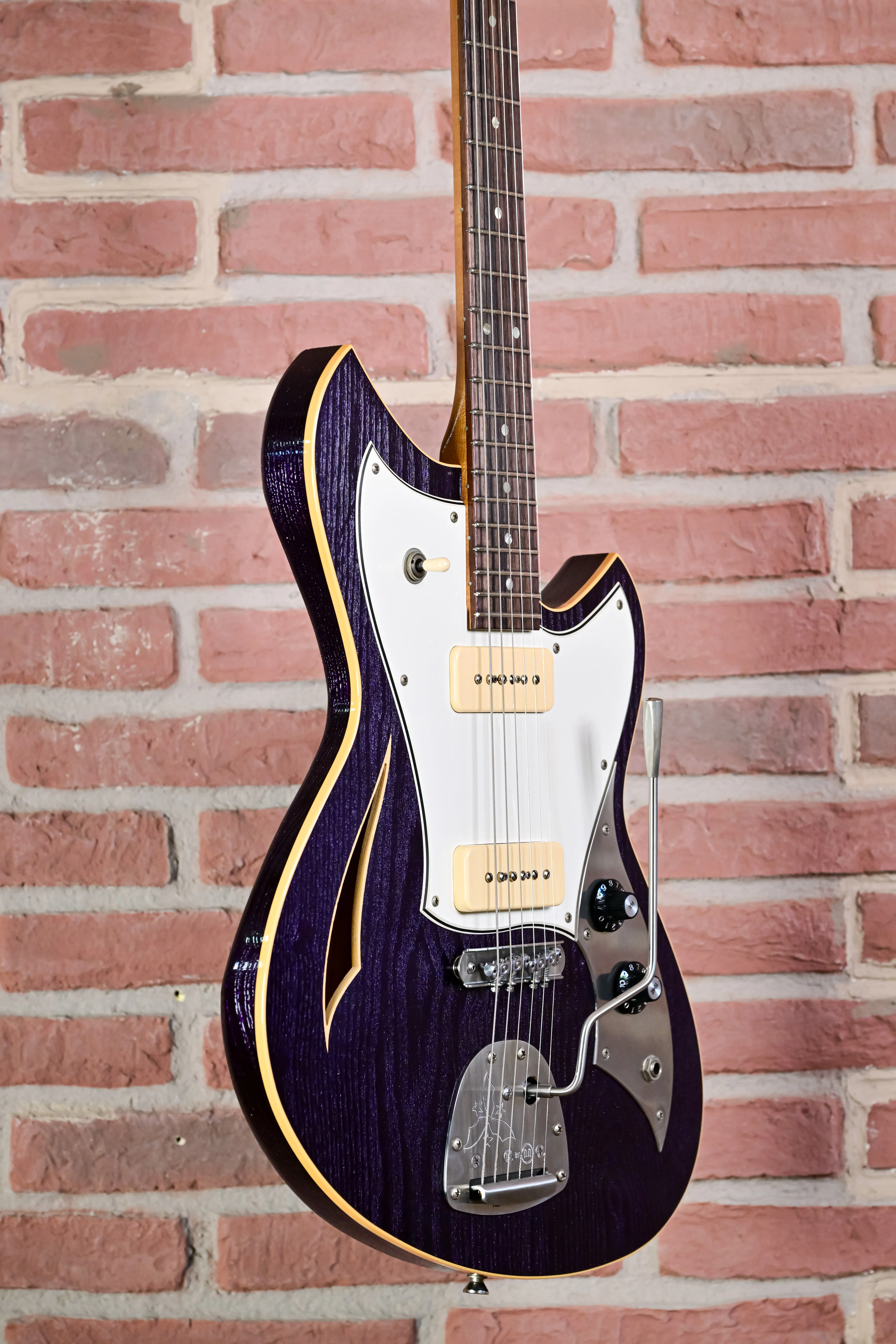 Miris J Purple Stranger 3-Ply Parchment Extra Light Distress