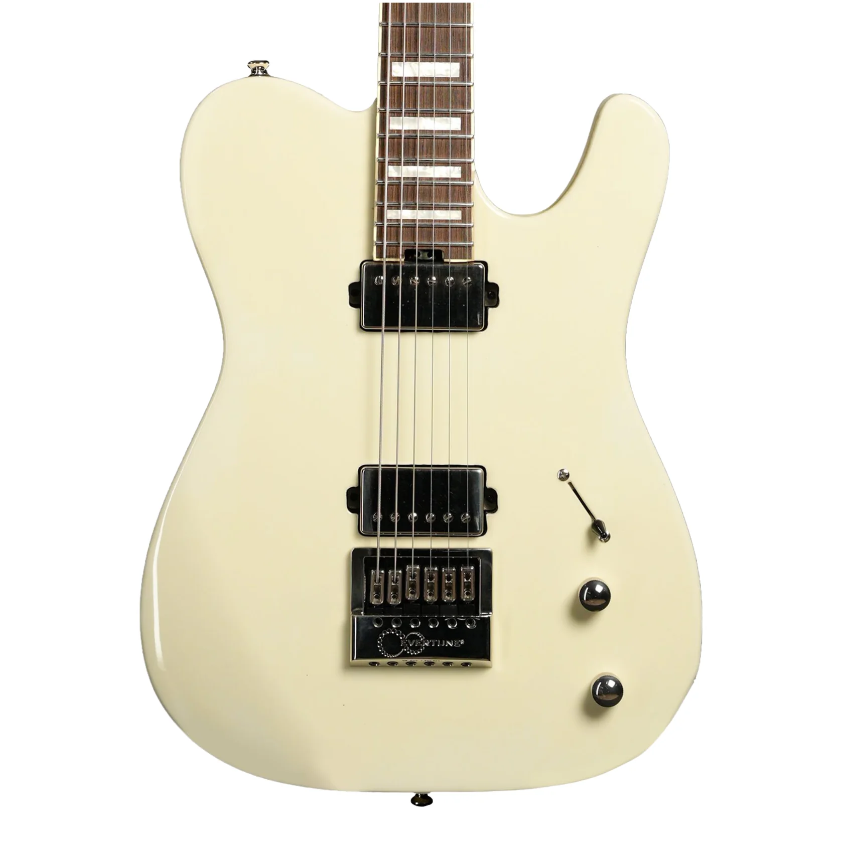 Signature Woodman BB Gloss Vintage White Evertune E-Gitarre