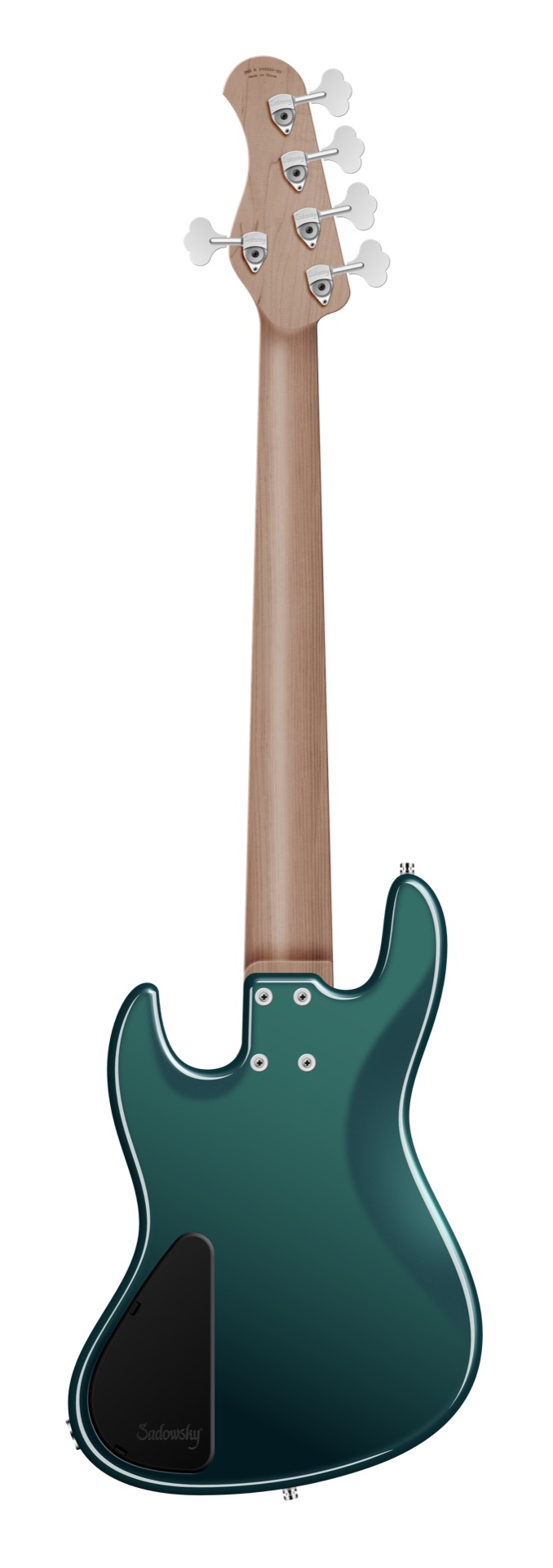 MetroExpress 21-Fret Hybrid P/J Bass 5-String Sherwood Green Metallic