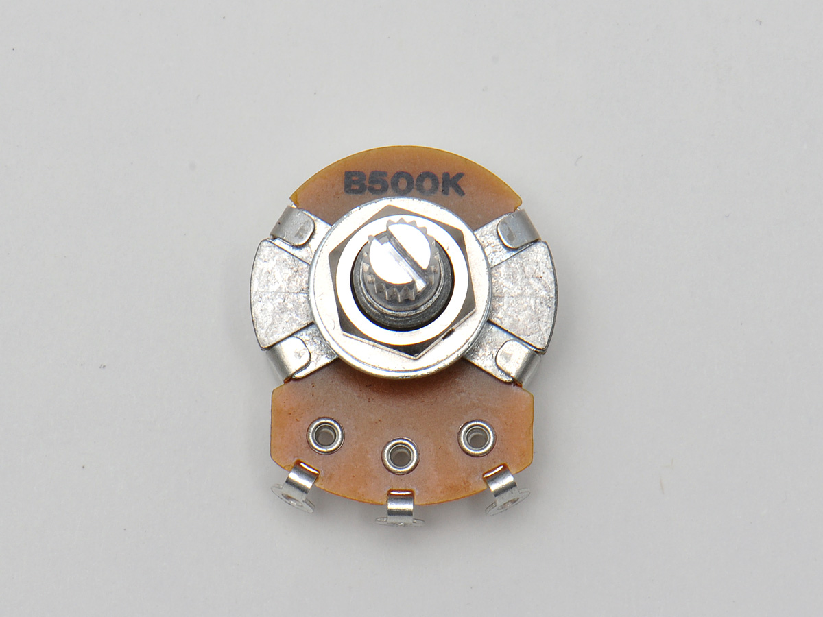 E500L Poti, heavy duty, 8mm, linear